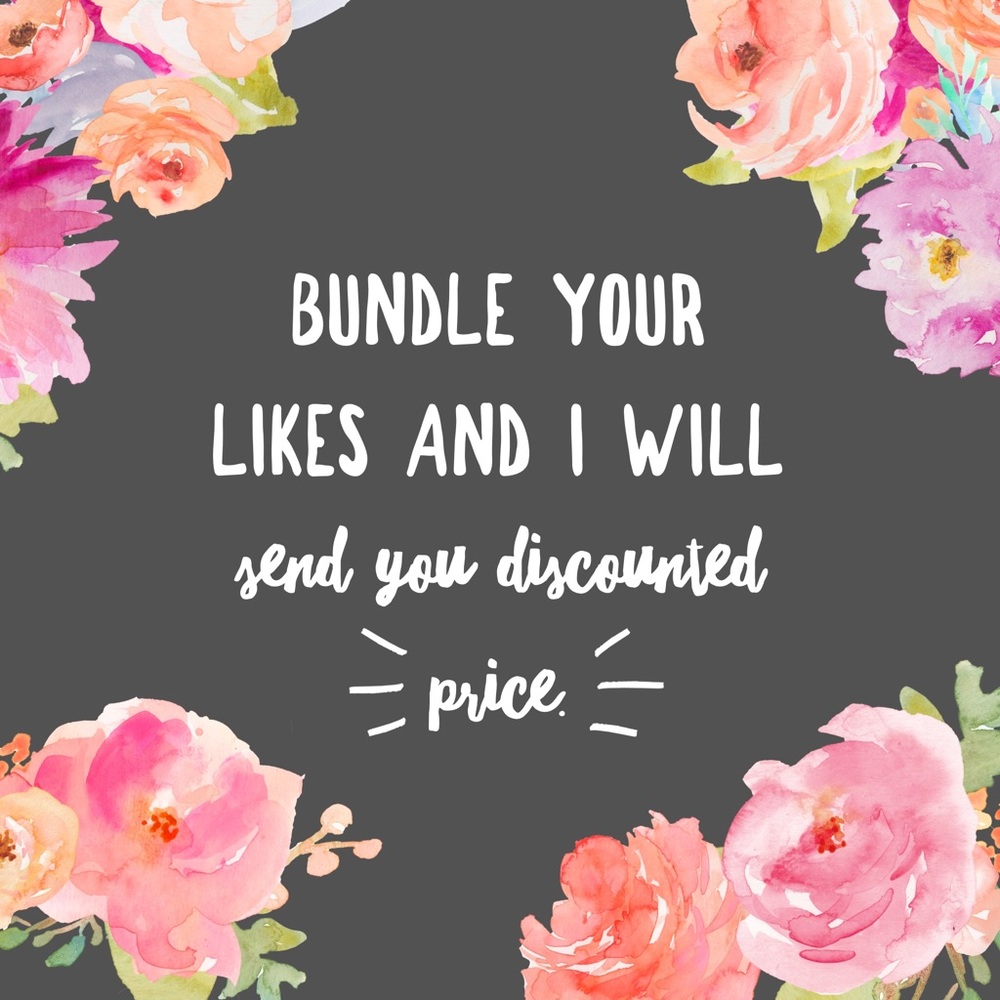 Place the item or items you like in a bundle